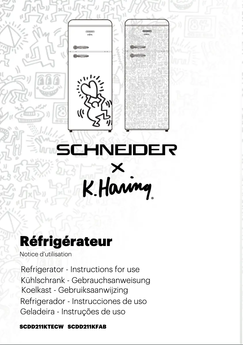 Image de la première page du manuel de l'appareil SCDD211KFAB
