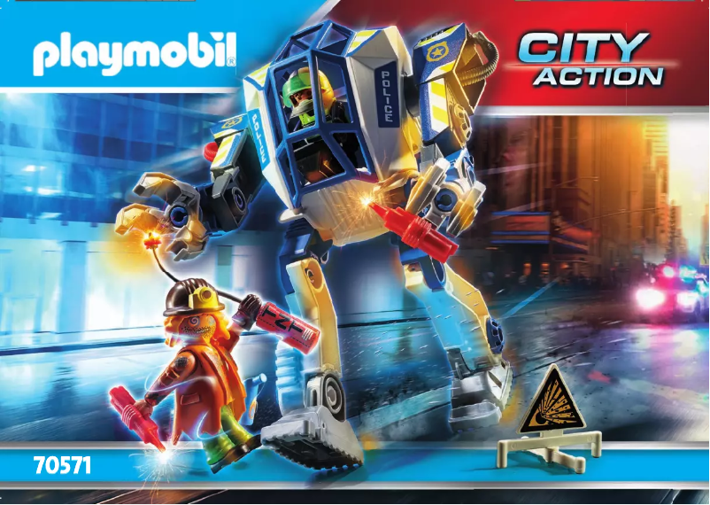 Page n°1 - Manuel utilisateur Playmobil 70571