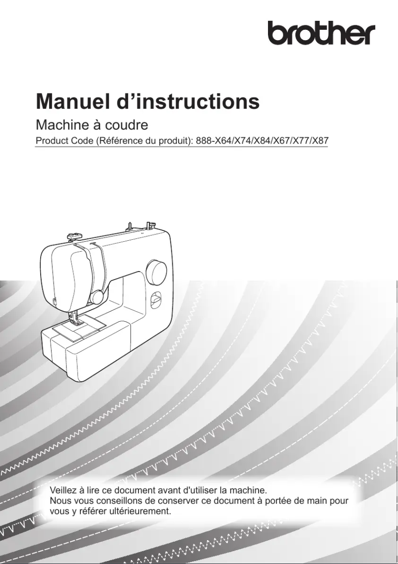 Page n°1 - Manuel utilisateur Brother J17S