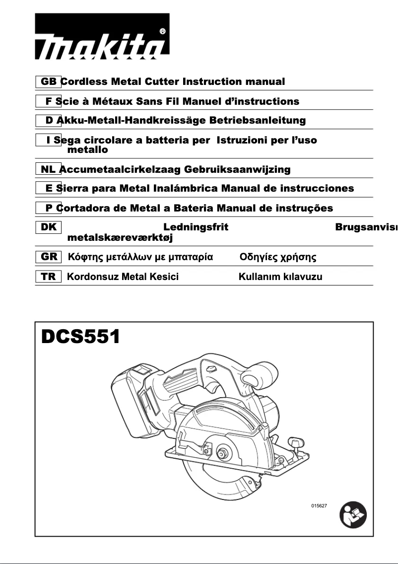 Image de la première page du manuel de l'appareil DCS551RTJ