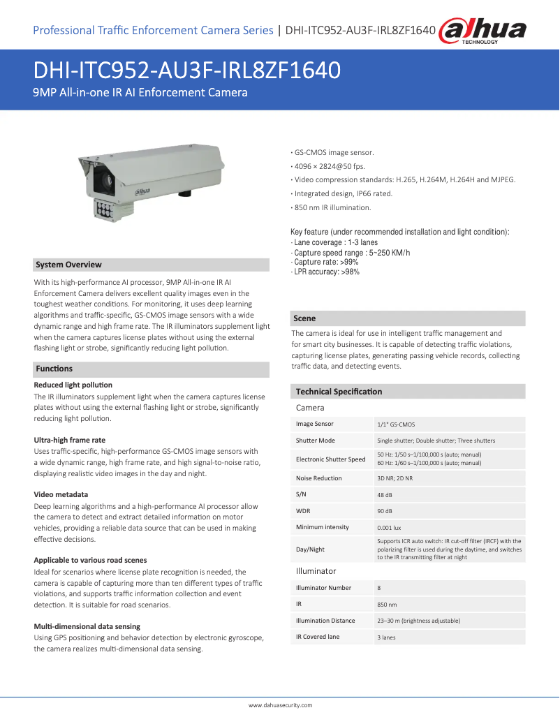 Image de la première page du manuel de l'appareil ITC952-AU3F-IRL8ZF1640