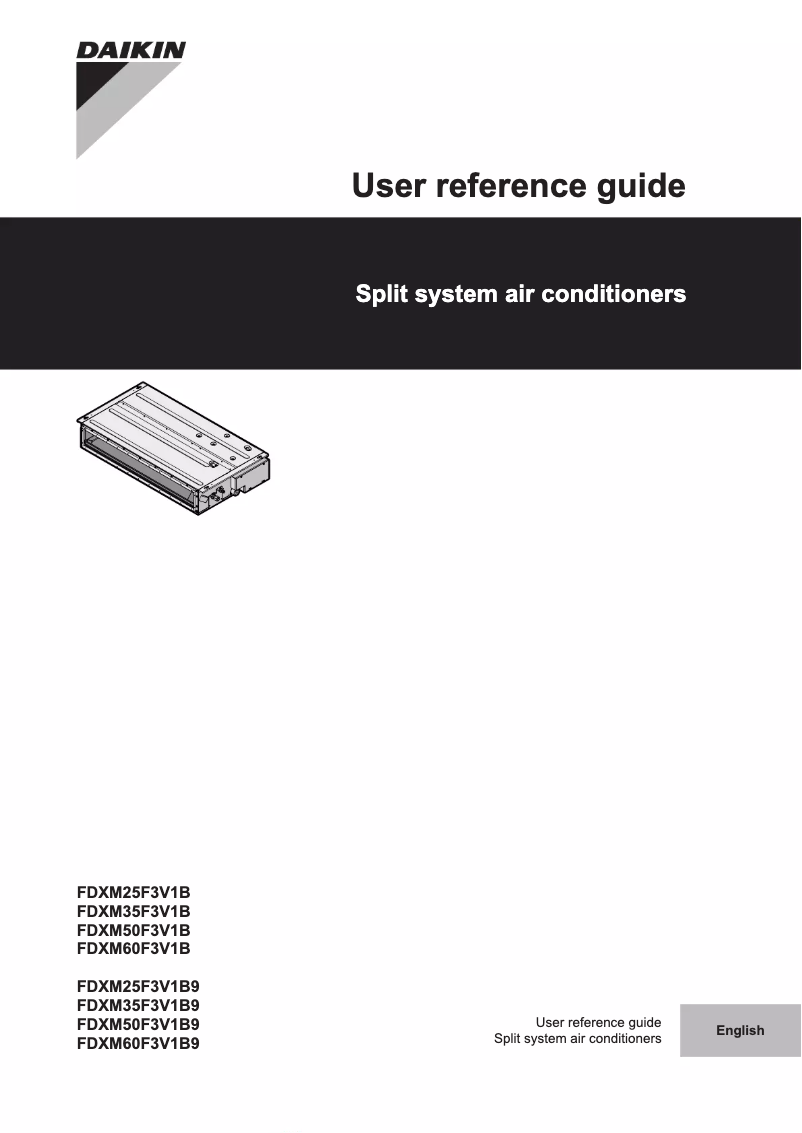 Imagen de la primera página del manual del dispositivo FDXM60F3V1B