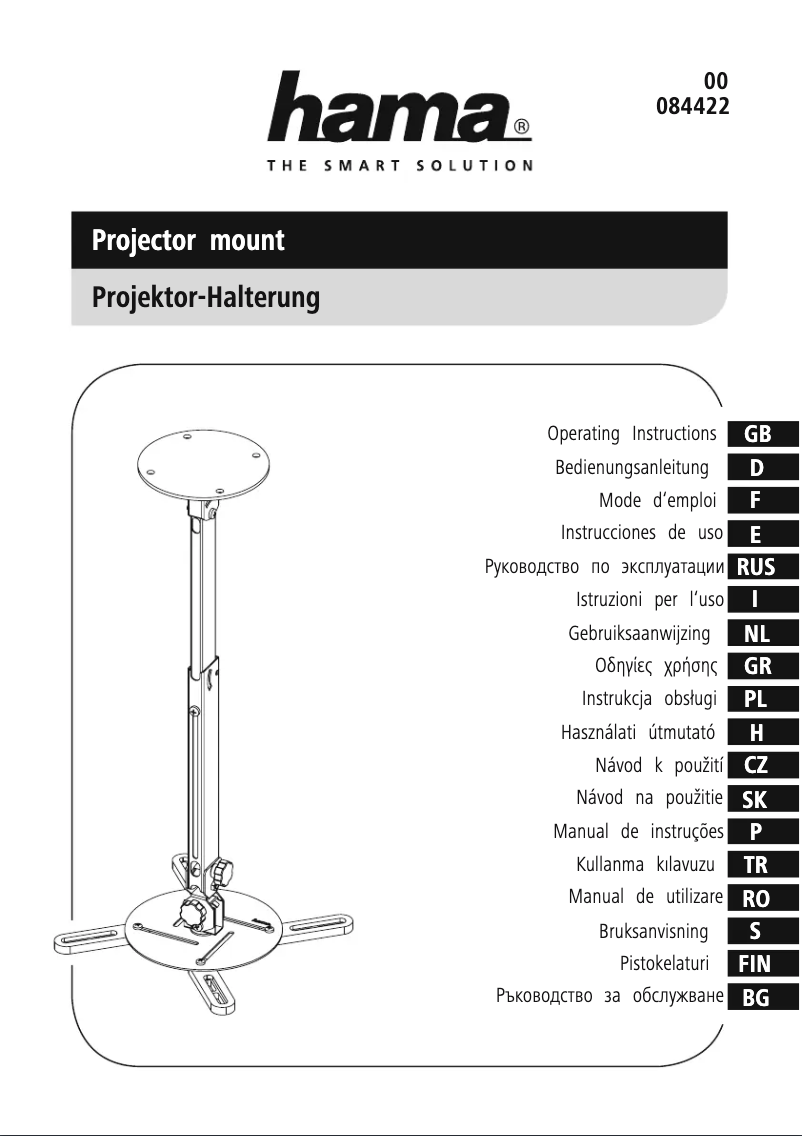 Image de la première page du manuel de l'appareil 00084422