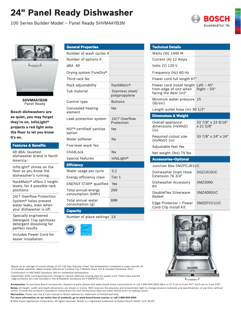 Image de la première page du manuel de l'appareil SHVM4AYB3N