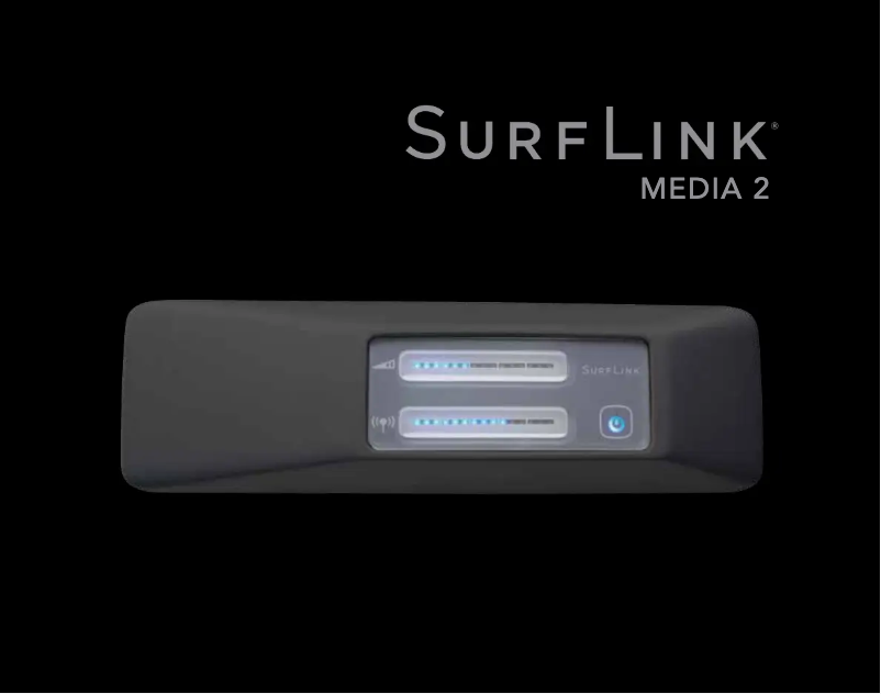 Image de la première page du manuel de l'appareil SurfLink Media 2