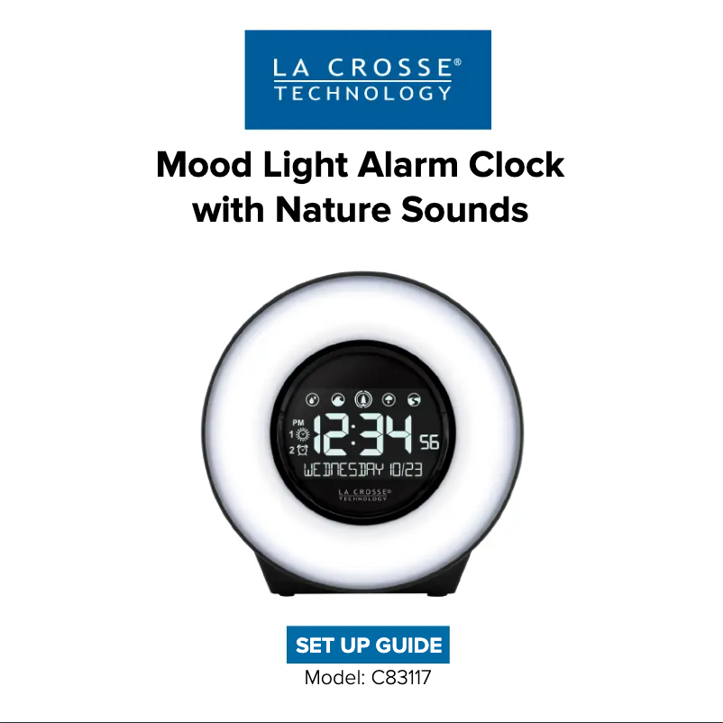 Image de la première page du manuel de l'appareil C83117