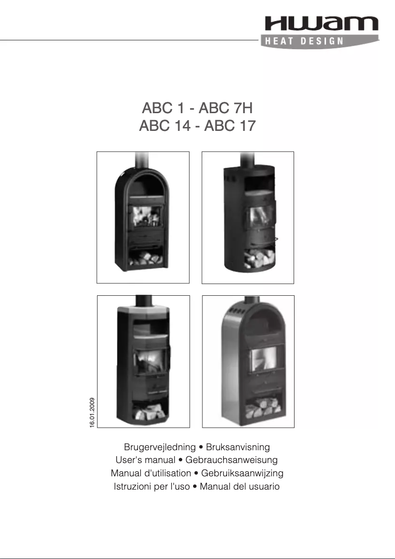 Page 1 de la notice Manuel utilisateur Hwam ABC 17