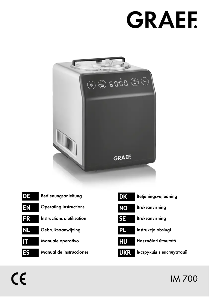 Image de la première page du manuel de l'appareil IM700