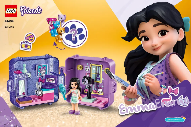 Page 1 de la notice Manuel utilisateur Lego Friends 41404