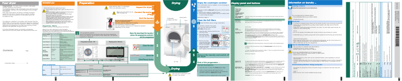 Page 1 de la notice Manuel d'utilisation et d'entretien Siemens WT48Y740EE