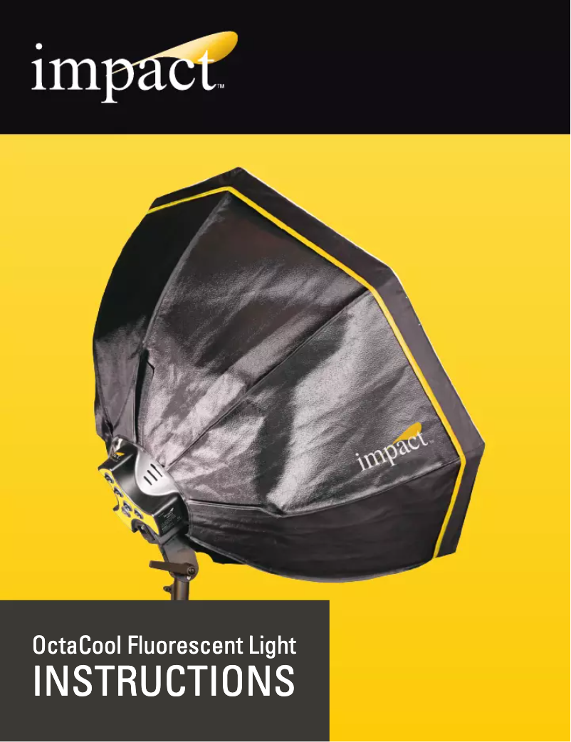 Page 1 of the manual User Manual Impact Octacool-9