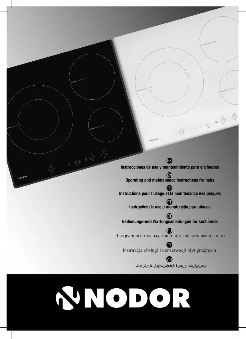 Page n°1 - Manuel utilisateur Nodor I 2160 BK