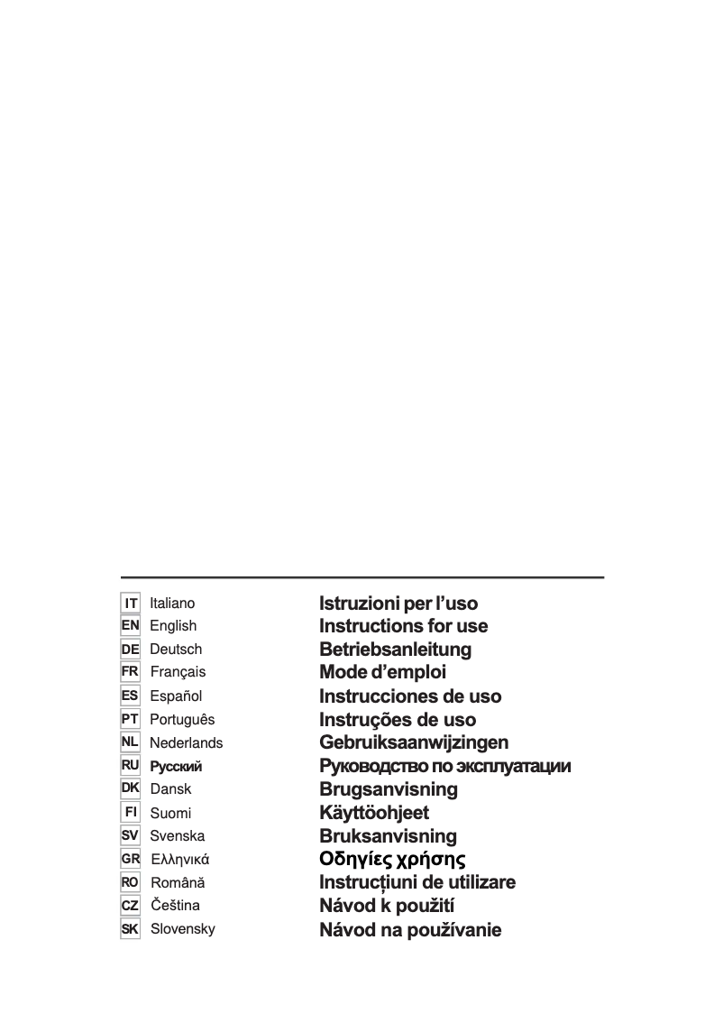 Page 1 de la notice Manuel utilisateur Electrolux BHS56351BA