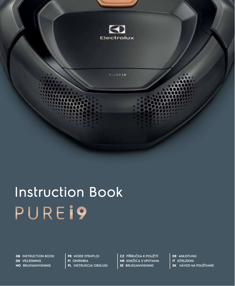 Page 1 de la notice Manuel utilisateur Electrolux Pure i9 PI91-5SSM