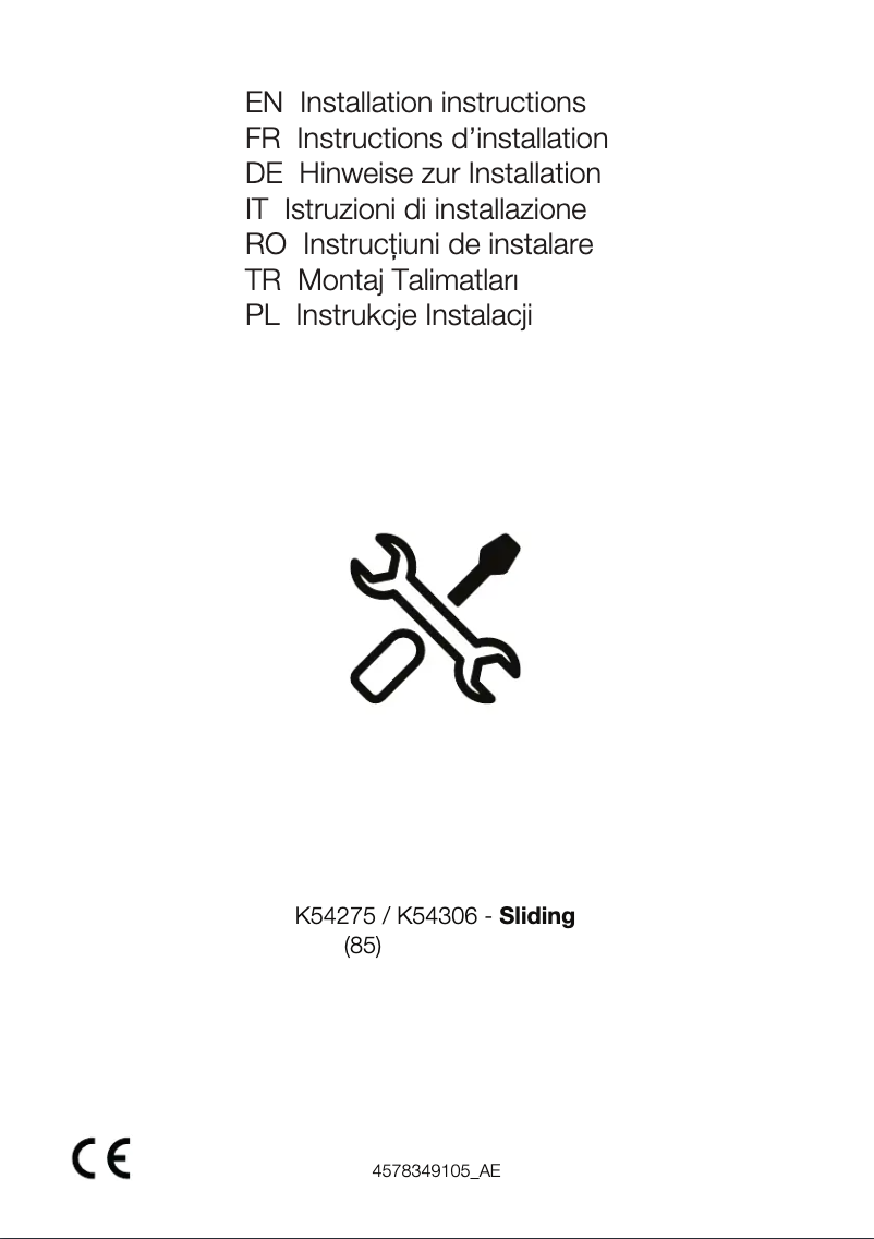 Image de la première page du manuel de l'appareil BCSA285K4SFN LH