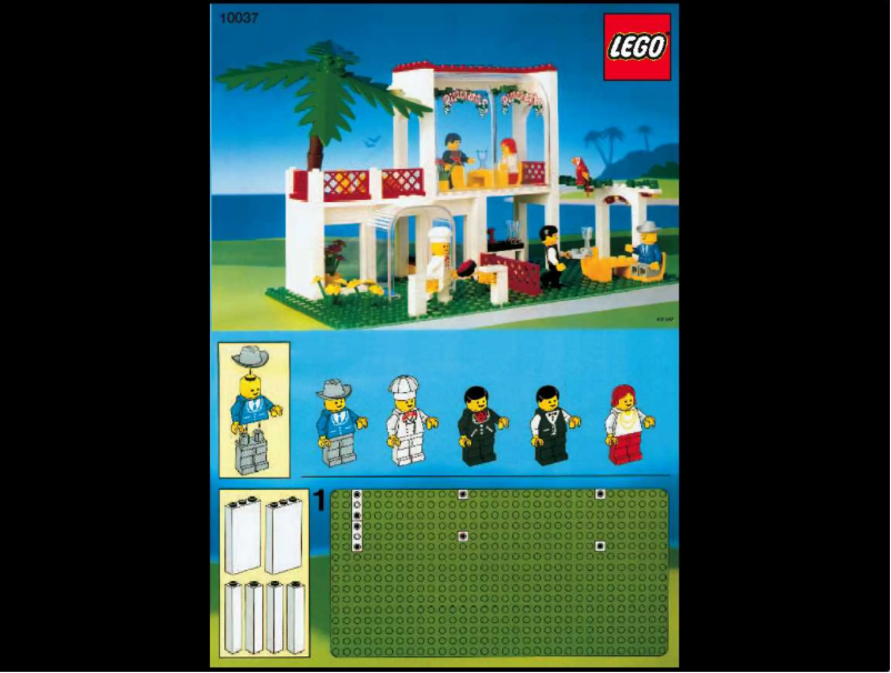 Page n°1 - Manuel utilisateur Lego BREEZEWAY CAFE'