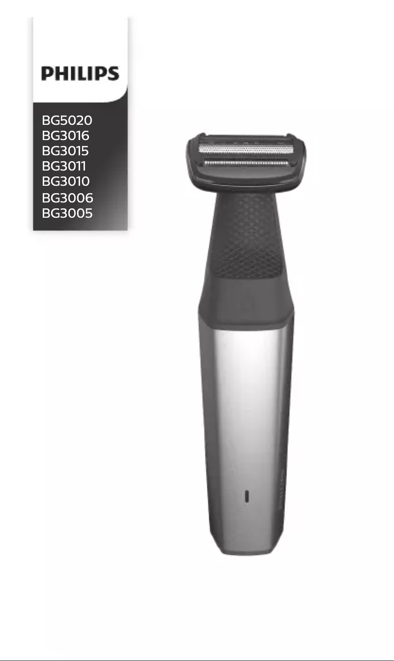 Page 1 de la notice Manuel utilisateur Philips Series 5000 BG5020