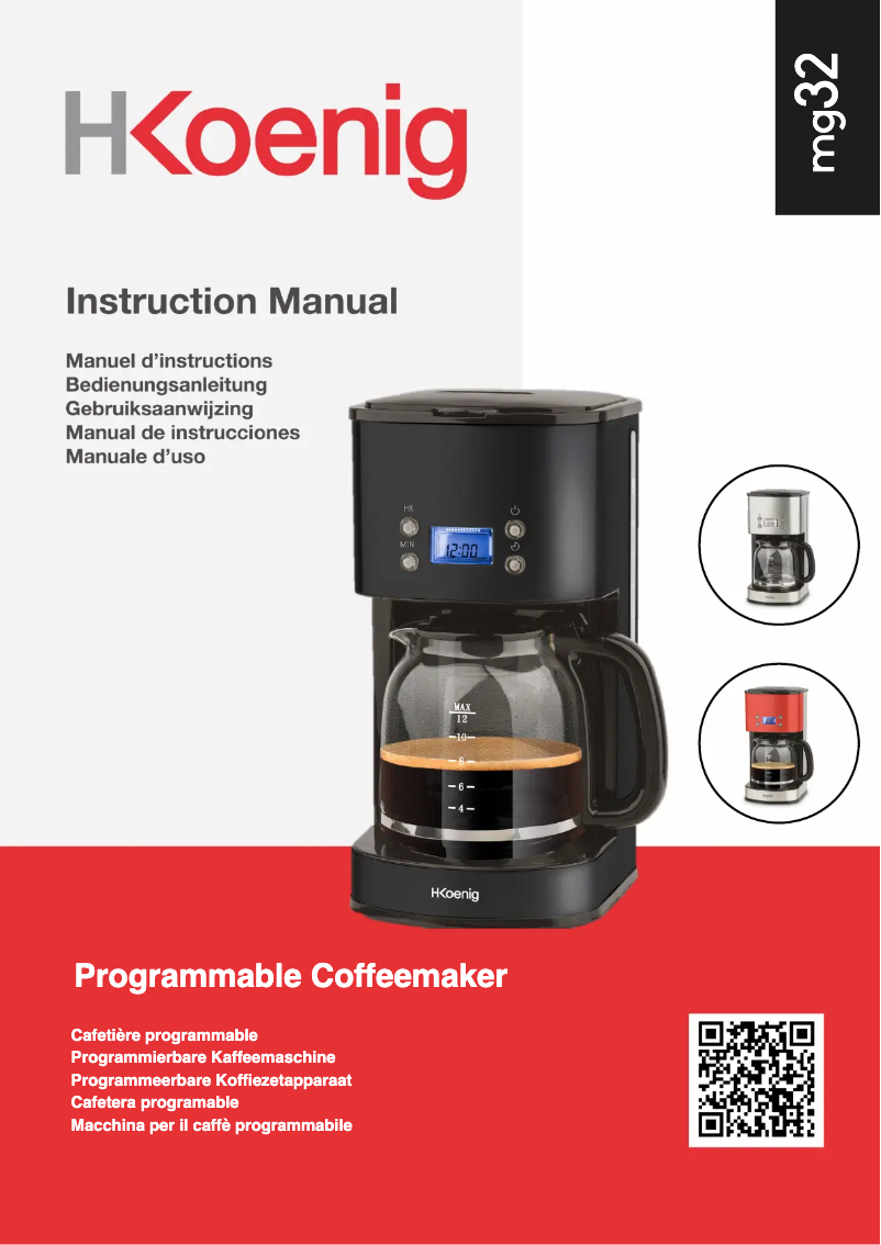 Página 1 del manual Manual de usuario H.Koenig MG32