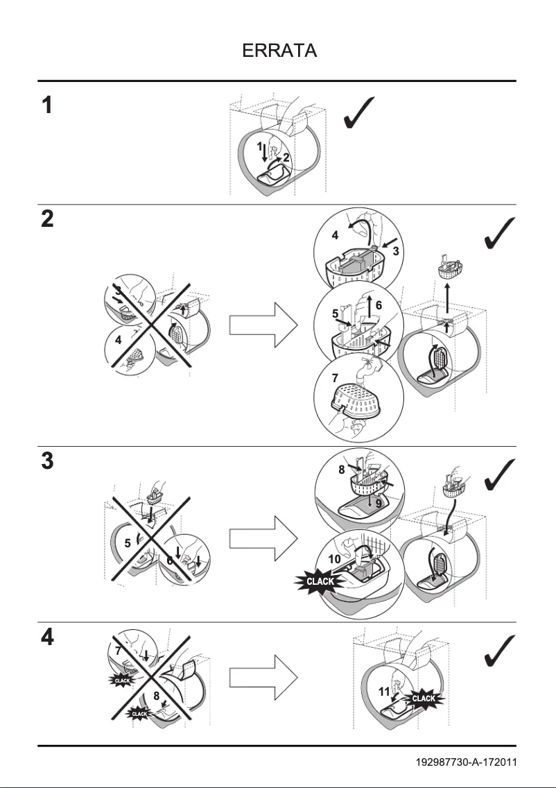 Page 1 de la notice Manuel utilisateur Electrolux EWT 9125 W