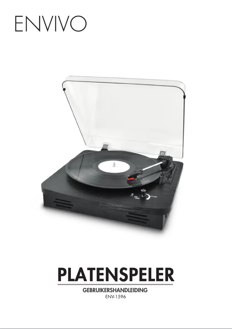 Page 1 de la notice Manuel utilisateur Envivo ENV-1596