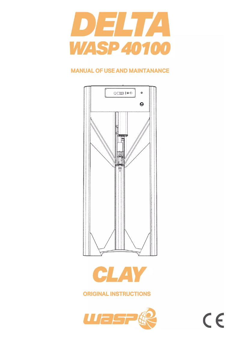 Image de la première page du manuel de l'appareil Delta 40100 CLAY