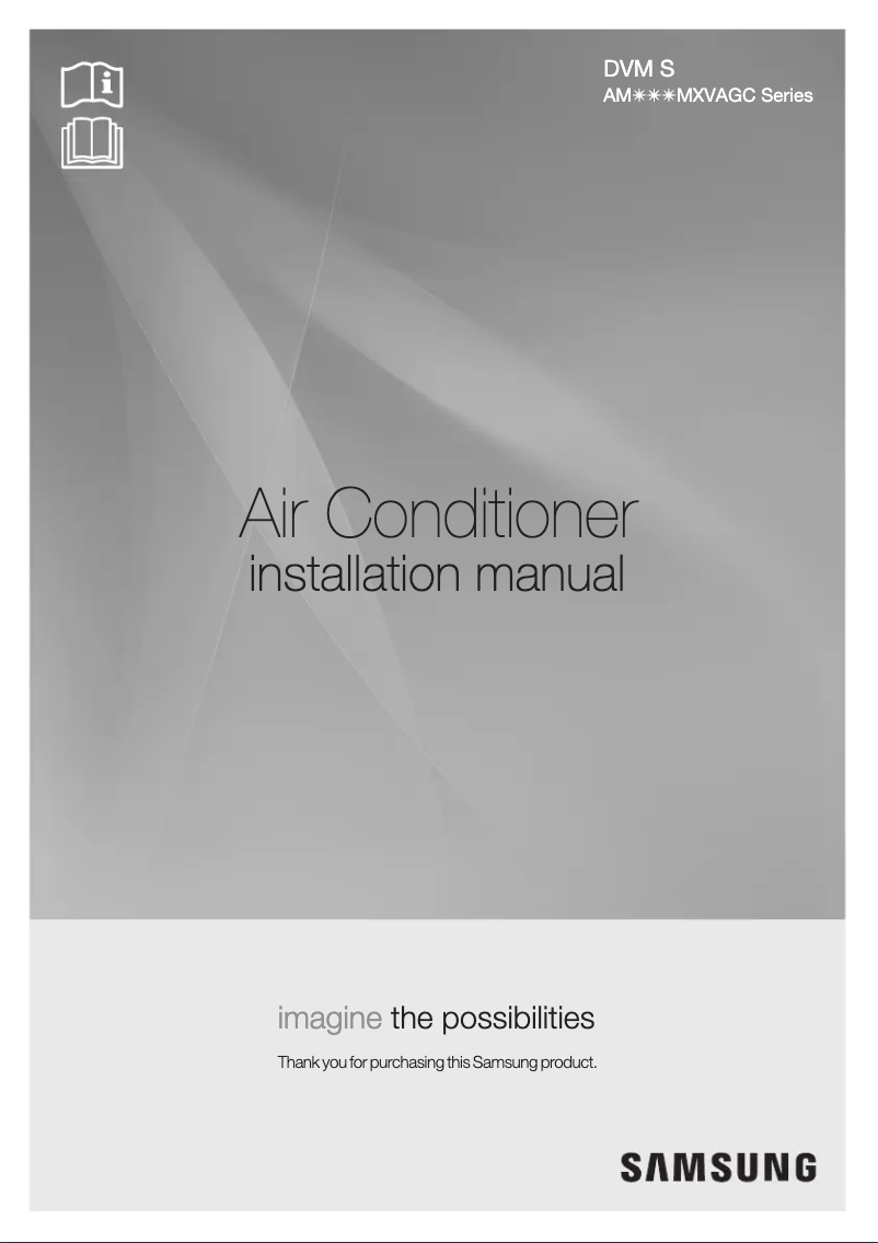 Page 1 de la notice Manuel utilisateur Samsung AM220MXVAGC