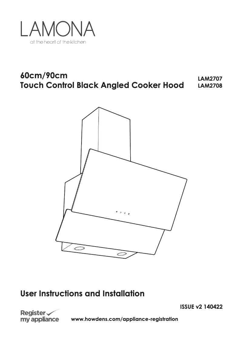 Image de la première page du manuel de l'appareil LAM2708