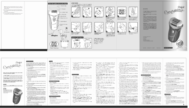 Page 1 de la notice Manuel utilisateur Emjoi eMagine AP-18