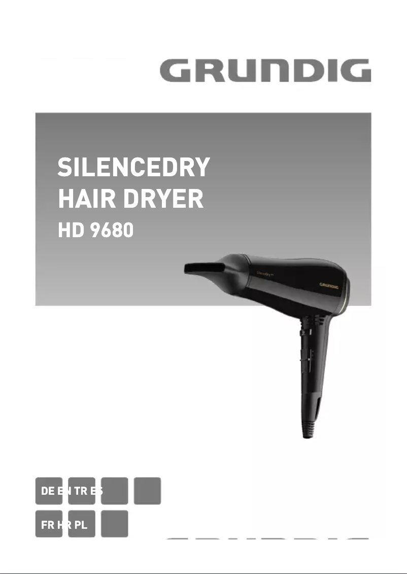 Page 1 de la notice Manuel utilisateur Grundig HD 9680