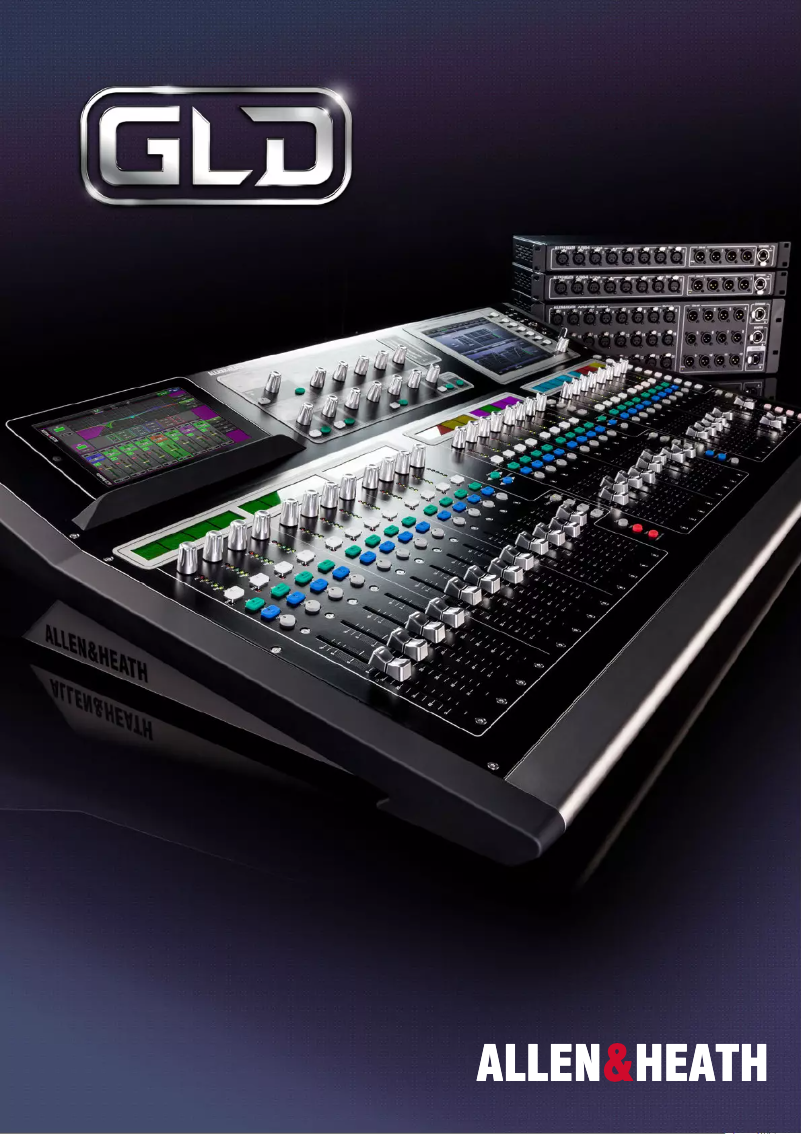 Page n°1 - Brochure Allen & Heath GLD-80