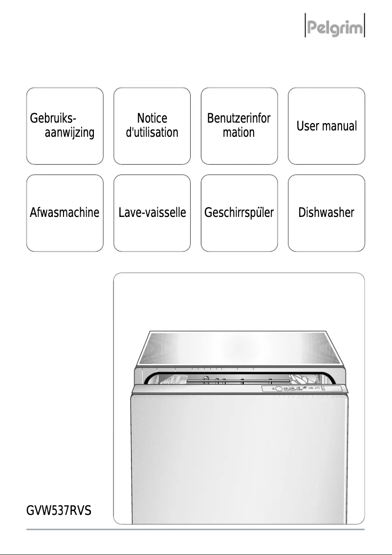 Page 1 de la notice Manuel utilisateur Pelgrim GVW 537