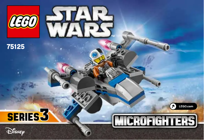Page n°1 - Manuel utilisateur Lego Star Wars 75125
