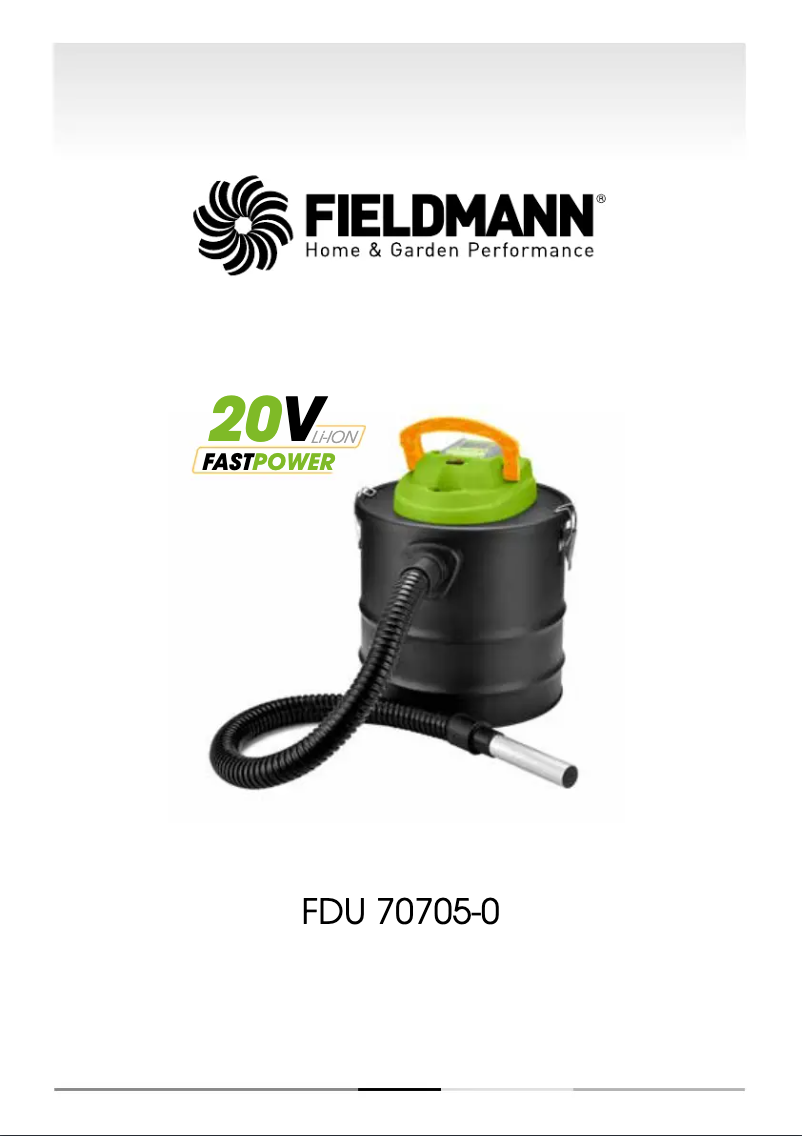 Page n°1 - Manuel utilisateur Fieldmann FDU 70705-0