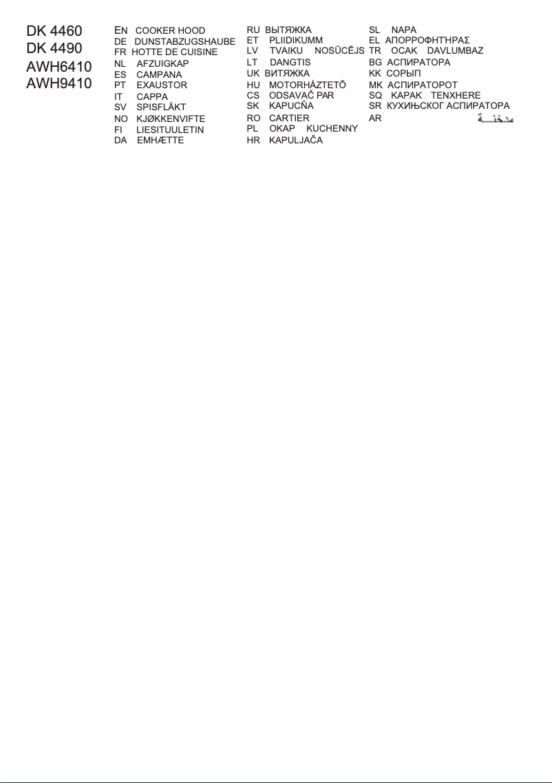 Imagen de la primera página del manual del dispositivo DK4460-M