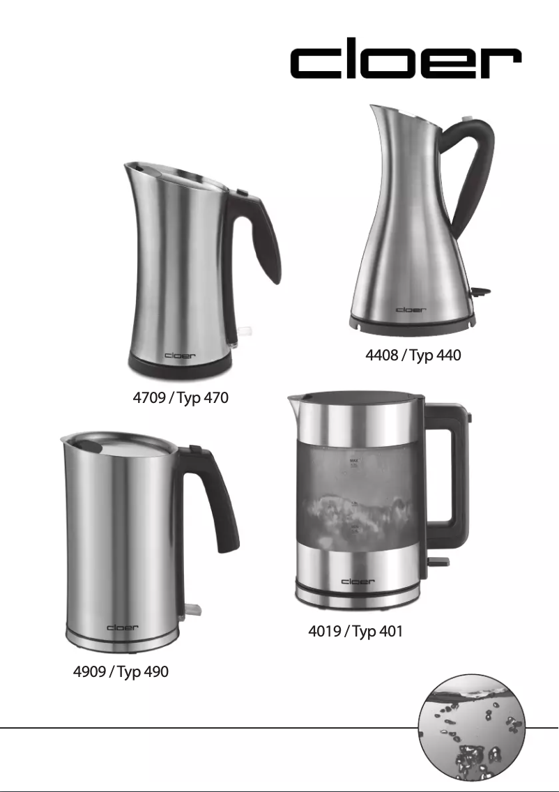 Image de la première page du manuel de l'appareil 4709