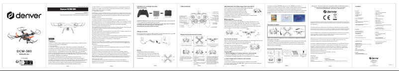 Page 1 de la notice Manuel utilisateur Denver DCW-380