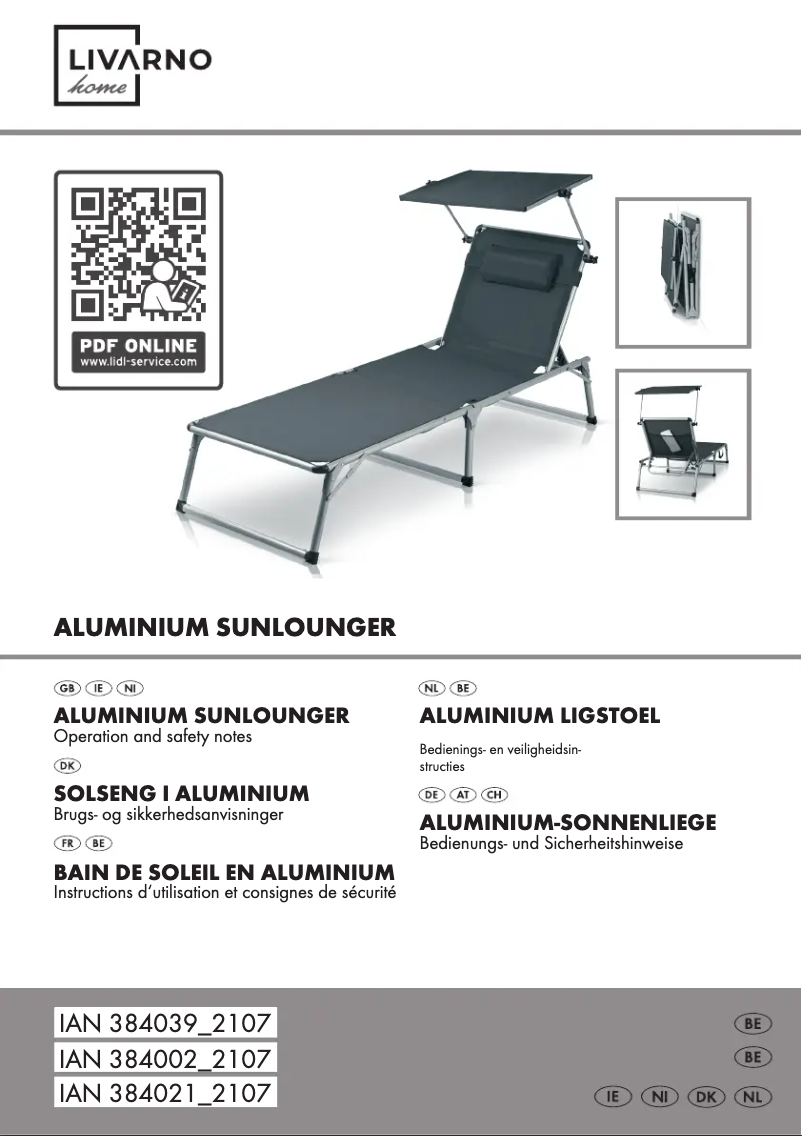 Image de la première page du manuel de l'appareil HG04386C