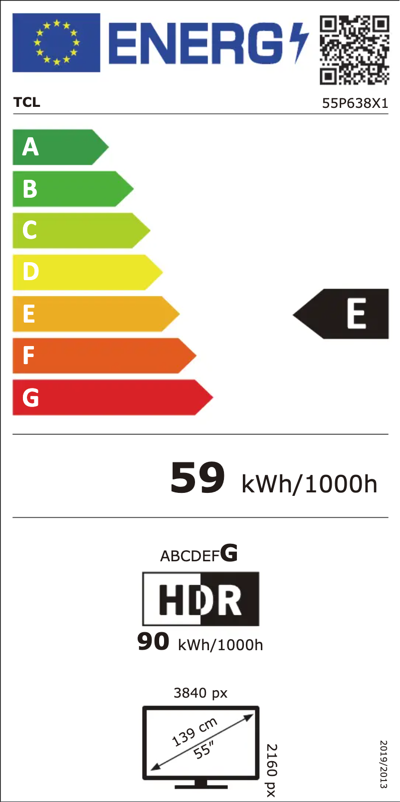 First page image of the manual for 55P638