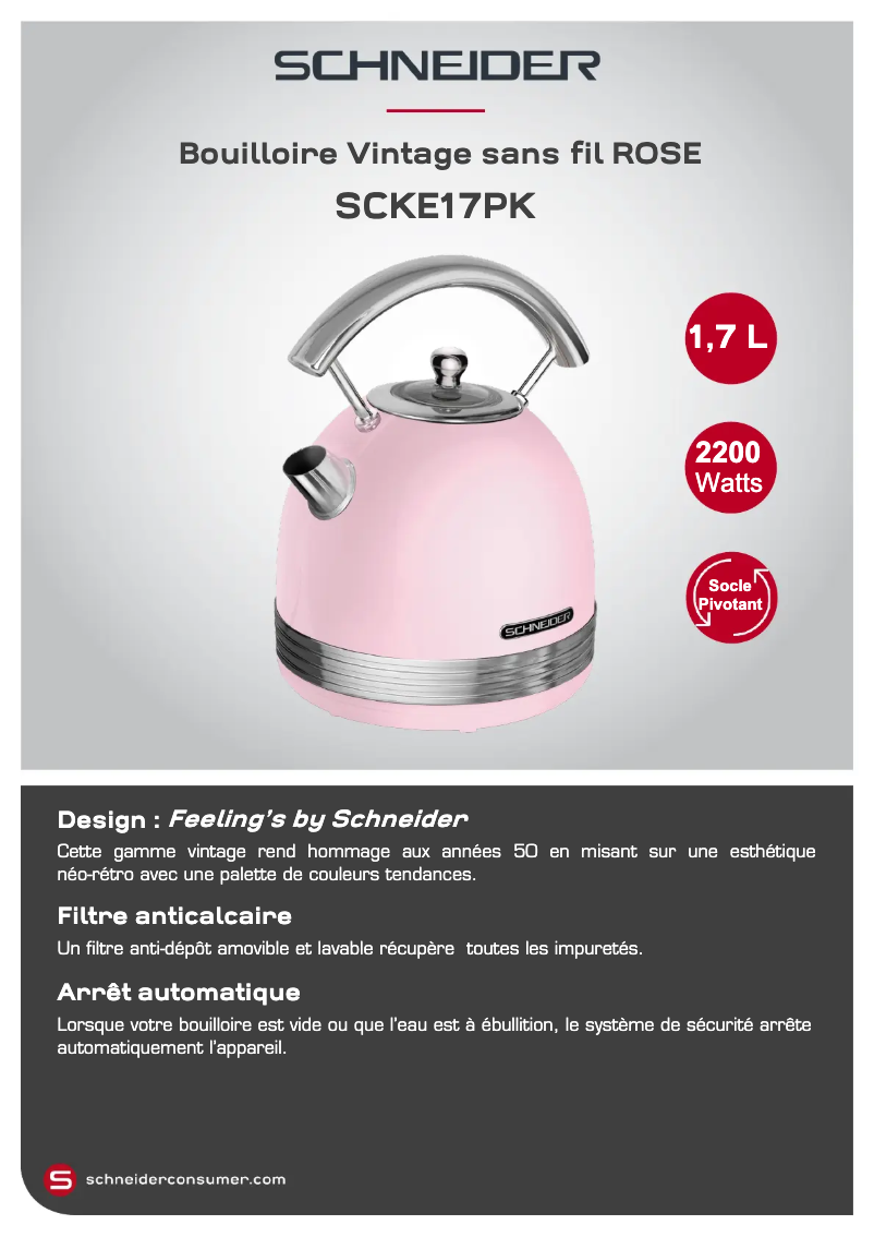 Imagen de la primera página del manual del dispositivo SCKE17P