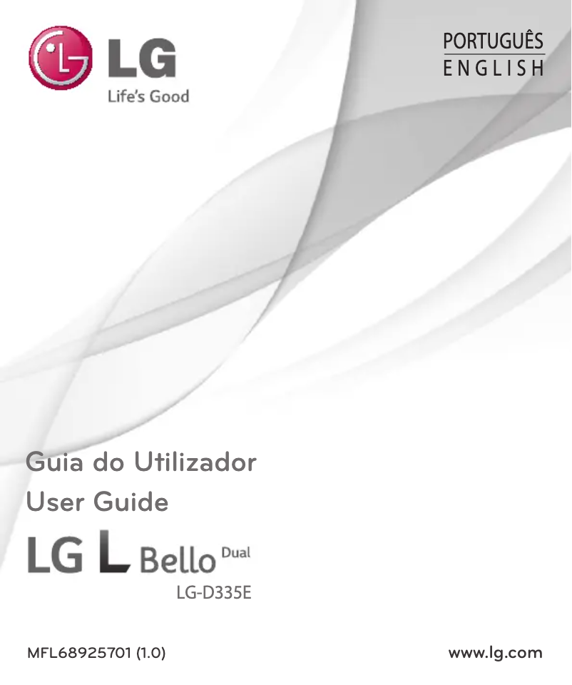 Page n°1 - Manuel utilisateur LG Bello D335E