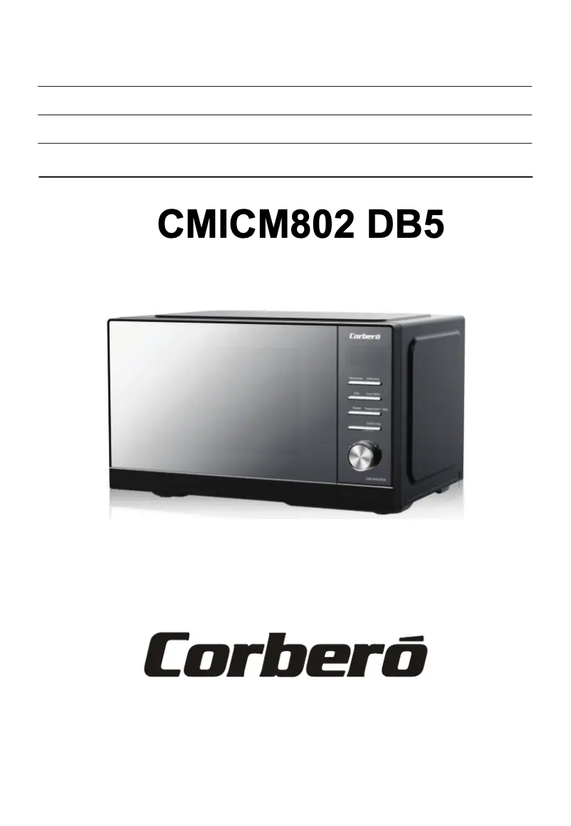 Page n°1 - Manuel utilisateur Corbero CMICM8025DB
