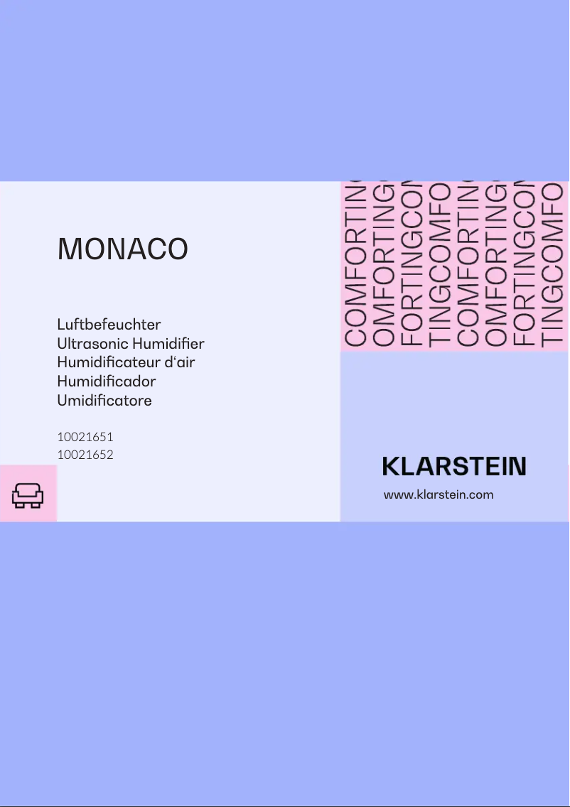 Image de la première page du manuel de l'appareil Monaco