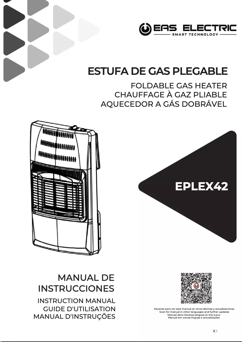 Page 1 de la notice Manuel utilisateur EAS Electric EPLEX42