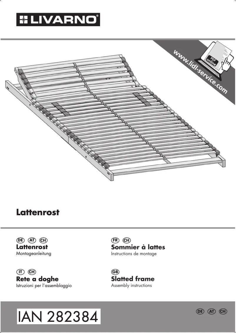 Image de la première page du manuel de l'appareil IAN 282384