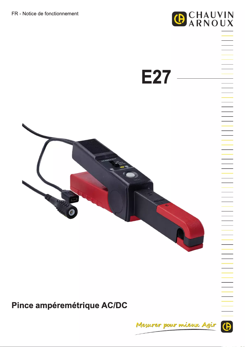 First page image of the manual for E27