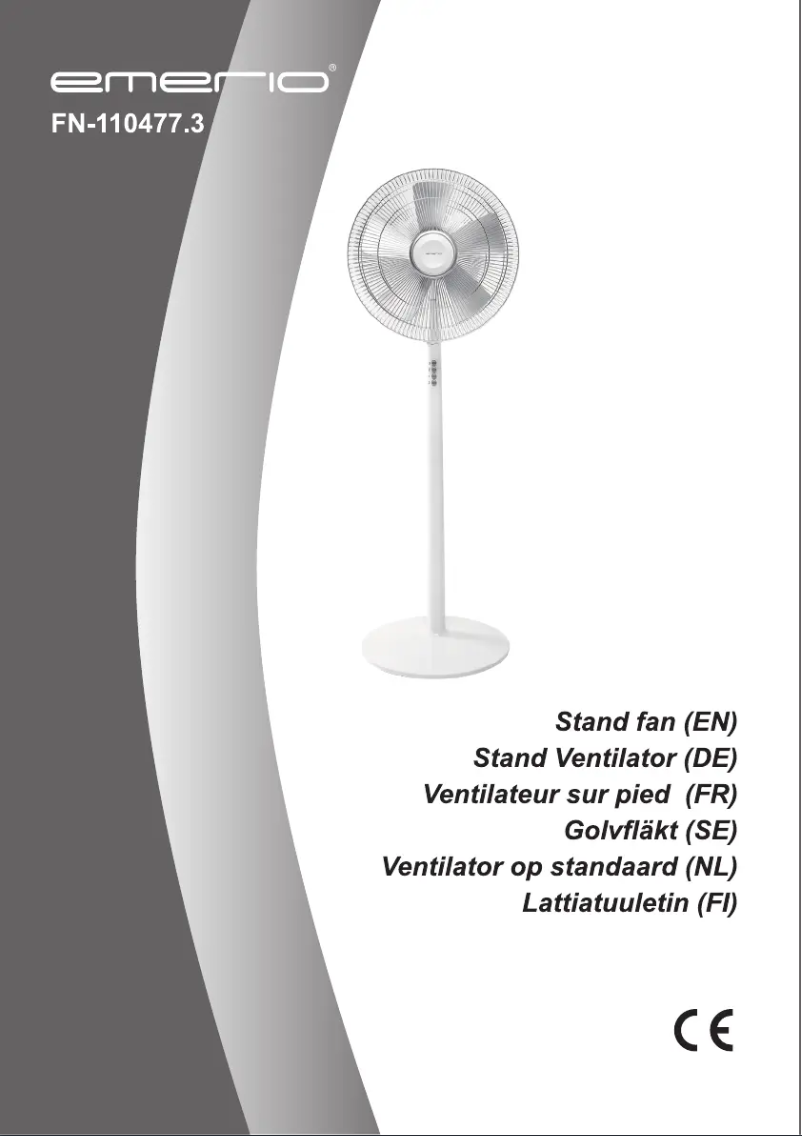 Page n°1 - Manuel utilisateur Emerio FN-110477