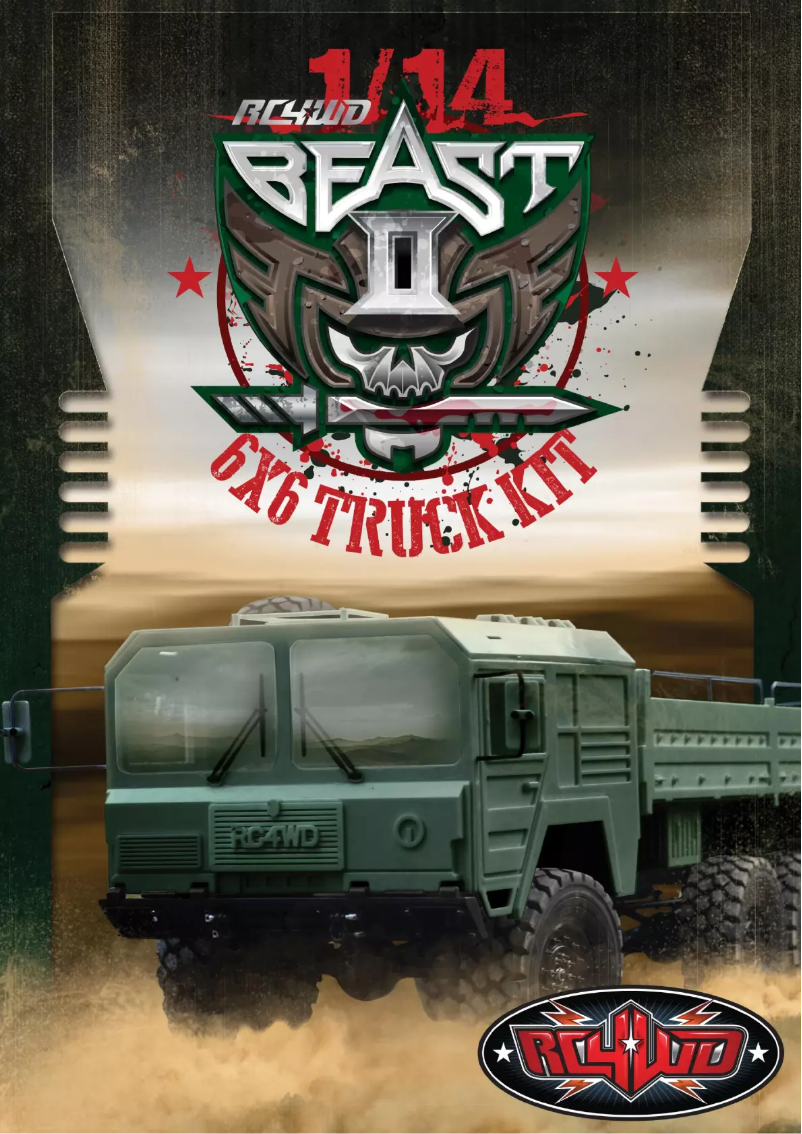 Image de la première page du manuel de l'appareil Beast II 6x6 Truck Kit