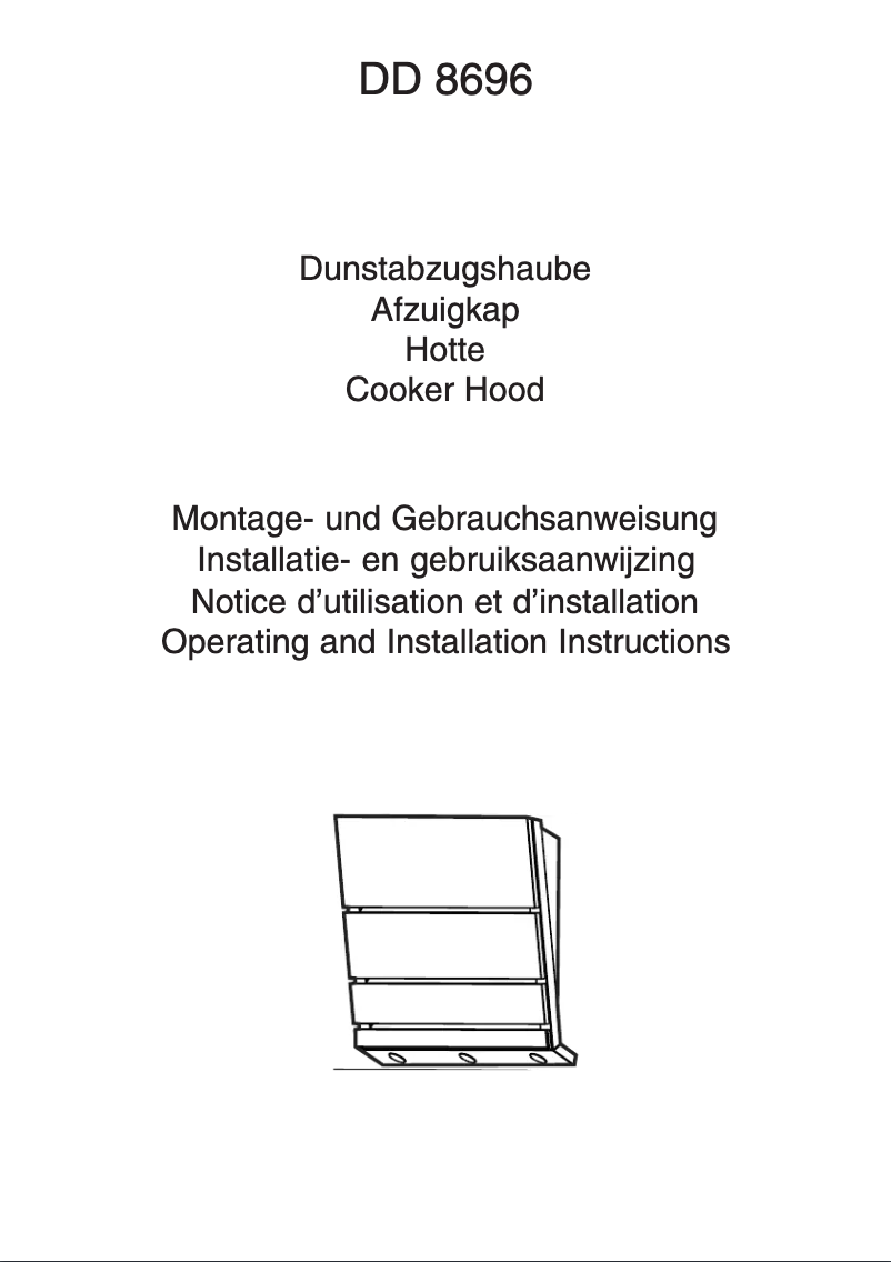 Page n°1 - Manuel utilisateur AEG-Electrolux DD 8696 M