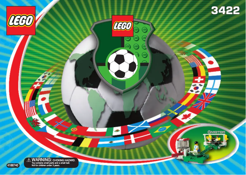 Page 1 de la notice Manuel utilisateur Lego Shoot 'n' Save