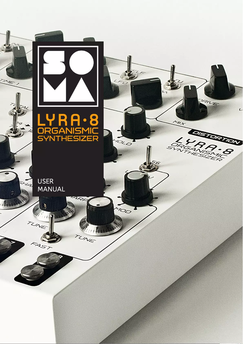 Page n°1 - Manuel utilisateur Soma Lyra-8